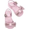 imagemini melissa Mar Hot Sandals for Babies ampamp Toddlers  Sparkly Sandals wHeart Buckle ampamp Bow for Baby Girls Kids Jelly ShoesMar Sweet  Glitter Pink