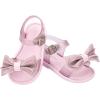 imagemini melissa Mar Hot Sandals for Babies ampamp Toddlers  Sparkly Sandals wHeart Buckle ampamp Bow for Baby Girls Kids Jelly ShoesMar Sweet  Glitter Pink