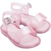 imagemini melissa Mar Hot Sandals for Babies ampamp Toddlers  Sparkly Sandals wHeart Buckle ampamp Bow for Baby Girls Kids Jelly ShoesPinkGlitter