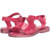 imagemini melissa Mar Hot Sandals for Babies ampamp Toddlers  Sparkly Sandals wHeart Buckle ampamp Bow for Baby Girls Kids Jelly ShoesPinkPink Glitter