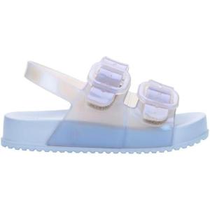 imagemini melissa Cozy Jelly Sandals for Toddlers ampamp Little Kids  Summer Sandal wAdjustable Back Strap Jelly Shoes for Girls ampamp BoysBlueWhite