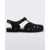 imageMelissa Possession Jelly Sandal for Women  The Original Jelly Shoe Fishermans Sandal with Adjustable Strap and Side BuckleBlack Flocked
