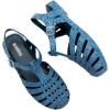 imageMelissa Possession Jelly Sandal for Women  The Original Jelly Shoe Fishermans Sandal with Adjustable Strap and Side BuckleJeans Blue
