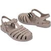 imageMelissa Possession Jelly Sandal for Women  The Original Jelly Shoe Fishermans Sandal with Adjustable Strap and Side BuckleMatte Beige