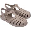 imageMelissa Possession Jelly Sandal for Women  The Original Jelly Shoe Fishermans Sandal with Adjustable Strap and Side BuckleMatte Beige