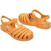 imageMelissa Possession Jelly Sandal for Women  The Original Jelly Shoe Fishermans Sandal with Adjustable Strap and Side BuckleMatte Caramel