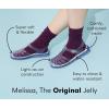imageMelissa Possession Jelly Sandal for Women  The Original Jelly Shoe Fishermans Sandal with Adjustable Strap and Side BuckleMixed Glitter Glass