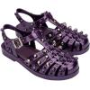 imageMelissa Possession Jelly Sandal for Women  The Original Jelly Shoe Fishermans Sandal with Adjustable Strap and Side BuckleStuds  Purple
