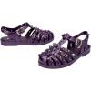 imageMelissa Possession Jelly Sandal for Women  The Original Jelly Shoe Fishermans Sandal with Adjustable Strap and Side BuckleStuds  Purple