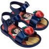 imagemini melissa Mar x Disney Girls Sandals for Little KidsMetallic BlueRed