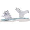 imagemini melissa Mar x Disney Girls Sandals for Little KidsGlitter ClearWhite