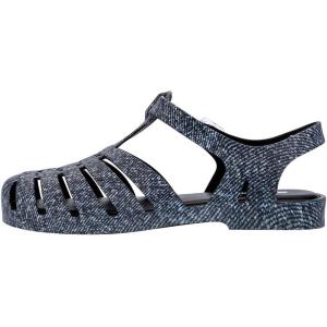 imageMelissa Possession Jelly Sandal for Women  The Original Jelly Shoe Fishermans Sandal with Adjustable Strap and Side BuckleBlack Jeans
