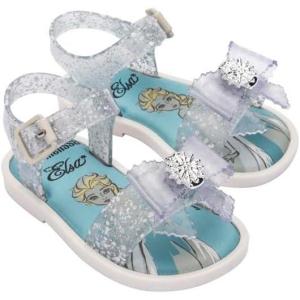 imagemini melissa Mar x Disney Girls Sandals for Little KidsGlitter ClearWhite