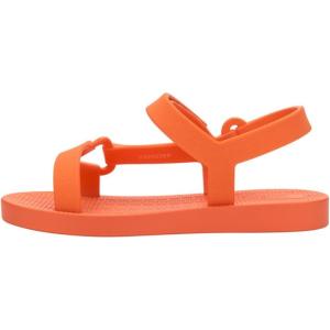 imagemini melissa Sun Downtown Sandals for Babies ampamp Toddles ampamp Big Kids  Jelly Sandals for Girls wAdjustable Ankle Strap Kids Jelly ShoesOrange