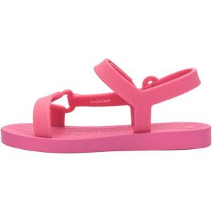 imagemini melissa Sun Downtown Sandals for Babies ampamp Toddles ampamp Big Kids  Jelly Sandals for Girls wAdjustable Ankle Strap Kids Jelly ShoesPink