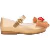 imagemini melissa Girls Sweet Love  Disney Princess Mary Jane Jelly Flat for Toddlers ampamp Babies  Jelly Shoes for Little Girls with Adjustable Strap ampamp Side BuckleSnow White  Pearlish BeigeGold