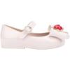imagemini melissa Girls Sweet Love  Disney Princess Mary Jane Jelly Flat for Toddlers ampamp Babies  Jelly Shoes for Little Girls with Adjustable Strap ampamp Side BuckleSnow White  WhiteRed