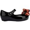 imagemini melissa Ultragirl Classic Bow Mary Jane Flats for Babies ampamp ToddlersBlack Turtle