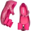 imagemini melissa Ultragirl Classic Bow Mary Jane Flats for Babies ampamp ToddlersGlitter Pink