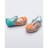 imagemini melissa Ultragirl Collection Mary Jane Flats for Toddlers and Babies  Comfortable ampamp Cute Peep Toe Jelly Flat Shoes with Transparent Upper and Small Bow for Little GirlsClearOrangeGreen