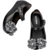 imagemini melissa Ultragirl Springtime PeepToe Mary Jane Shoes for Babies ampamp ToddlersGlitter Black
