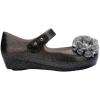 imagemini melissa Ultragirl Springtime PeepToe Mary Jane Shoes for Babies ampamp ToddlersGlitter Black