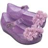imagemini melissa Ultragirl Springtime PeepToe Mary Jane Shoes for Babies ampamp ToddlersLilacGlitter