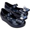 imagemini melissa Girls Ultragirl Star Ii Toddler Ballet FlatUltragirl Star Ii  Metallic Blue