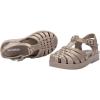 imagemini melissa Possession Jelly Sandal for Babies ampamp Toddlers  The Iconic 90s Original Jelly Shoe Fishermans Sandal with Adjustable Strap ampamp Side Buckle Beige Glitter 8
