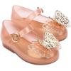 imagemini melissa Sweet Love Fly Mary Jane Jelly Shoes for Babies ampamp Toddlers  Ballet Flats wButterfly Design ampamp Adjustable StrapGold