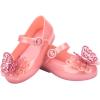 imagemini melissa Sweet Love Fly Mary Jane Jelly Shoes for Babies ampamp Toddlers  Ballet Flats wButterfly Design ampamp Adjustable StrapPearly Pink