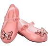 imagemini melissa Sweet Love Fly Mary Jane Jelly Shoes for Babies ampamp Toddlers  Ballet Flats wButterfly Design ampamp Adjustable StrapPink GlitterRose