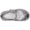 imagemini melissa Sweet Love Mary Jane Flats for Babies ampamp ToddlersSilver Glitter