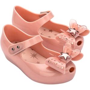 imagemini melissa Girls Ultragirl Star Ii Toddler Ballet FlatUltragirl Star Ii  Glitter Pink