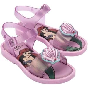 imagemini melissa Mar x Disney Girls Sandals for Toddlers and Little KidsGlitter PinkPink