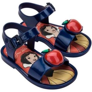 imagemini melissa Mar x Disney Girls Sandals for Toddlers and Little KidsMetallic BlueRed