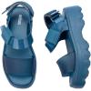 imageMelissa Kick Off Platform Sandals for Women  Super Soft and Flexible Vegan Chunky Platform Sandal with Adjustable Straps and Open Toe DesignBlueBlue