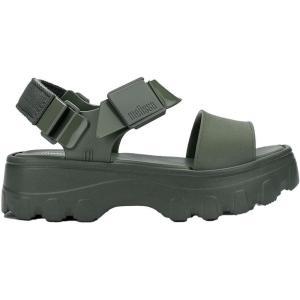 imageMelissa Kick Off Platform Sandals for Women  Super Soft and Flexible Vegan Chunky Platform Sandal with Adjustable Straps and Open Toe DesignGreen