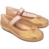 imageMelissa Sophie Jelly Flats for Women  Ballet Flats for Women Bow Applique ampamp Strap Slipon ClosedToe Womens Jelly ShoesGold