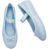 imageMelissa Sophie Jelly Flats for Women  Ballet Flats for Women Bow Applique ampamp Strap Slipon ClosedToe Womens Jelly ShoesPearly Blue