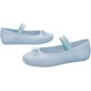 imageMelissa Sophie Jelly Flats for Women  Ballet Flats for Women Bow Applique ampamp Strap Slipon ClosedToe Womens Jelly ShoesPearly Blue