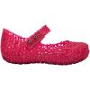 image:imageMelissa Mini Campana Papel Flats for Babies Toddlers  Comfortable amp Cute CloseToe Jelly Flat Shoes with MaryJane Strap amp Interwoven CutOut DesignRed GlitterSilver