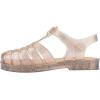 image:imagemini melissa Possession Jelly Sandal for Kids The Iconic 90s Original Jelly Shoe Fishermans Sandal with Adjustable Strap and Side Buckle for GirlsBeige Silver Glitter