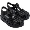 image:imagemini melissa Possession Jelly Sandal for Kids The Iconic 90s Original Jelly Shoe Fishermans Sandal with Adjustable Strap and Side Buckle for GirlsBlack