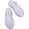 image:imagemini melissa Possession Jelly Sandal for Kids The Iconic 90s Original Jelly Shoe Fishermans Sandal with Adjustable Strap and Side Buckle for GirlsClear