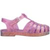 image:imagemini melissa Possession Jelly Sandal for Kids The Iconic 90s Original Jelly Shoe Fishermans Sandal with Adjustable Strap and Side Buckle for GirlsGlitter Lilac