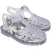 image:imagemini melissa Possession Jelly Sandal for Kids The Iconic 90s Original Jelly Shoe Fishermans Sandal with Adjustable Strap and Side Buckle for GirlsShiny Elements  Glitter Clear