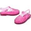 image:imagemini melissa Possession Jelly Sandal for Kids The Iconic 90s Original Jelly Shoe Fishermans Sandal with Adjustable Strap and Side Buckle for GirlsTransparent Pink