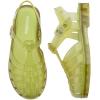 image:imagemini melissa Possession Jelly Sandal for Kids The Iconic 90s Original Jelly Shoe Fishermans Sandal with Adjustable Strap and Side Buckle for GirlsTransparent Green