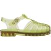 image:imagemini melissa Possession Jelly Sandal for Kids The Iconic 90s Original Jelly Shoe Fishermans Sandal with Adjustable Strap and Side Buckle for GirlsTransparent Green
